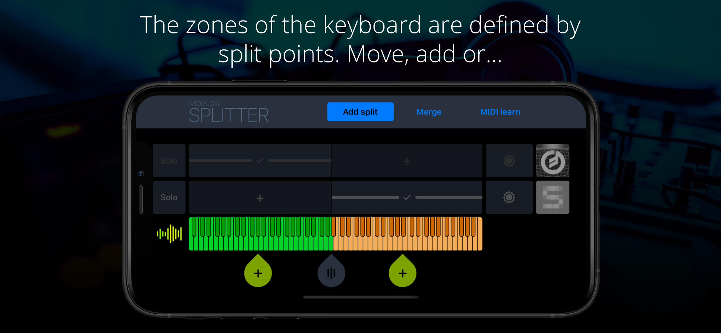 Midiflow Splitter (Audiobus)