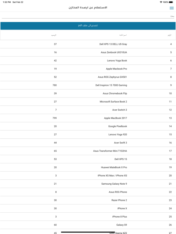 Albayan Manager iPad screenshot 9 - Finance app