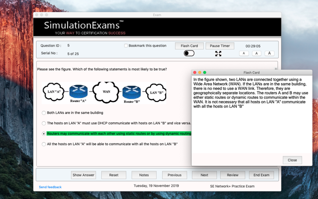 SE : Network+ Practice Exams(圖3)-速報App