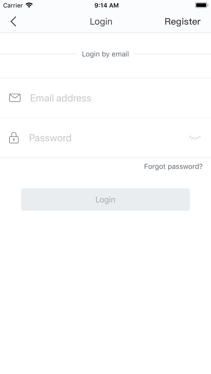 iPhone screenshot
