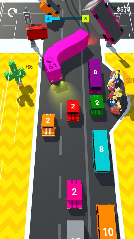 #3. Snake Bus (iOS) 由: Tummy Games