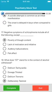 psychiatry exam questions problems & solutions and troubleshooting guide - 4