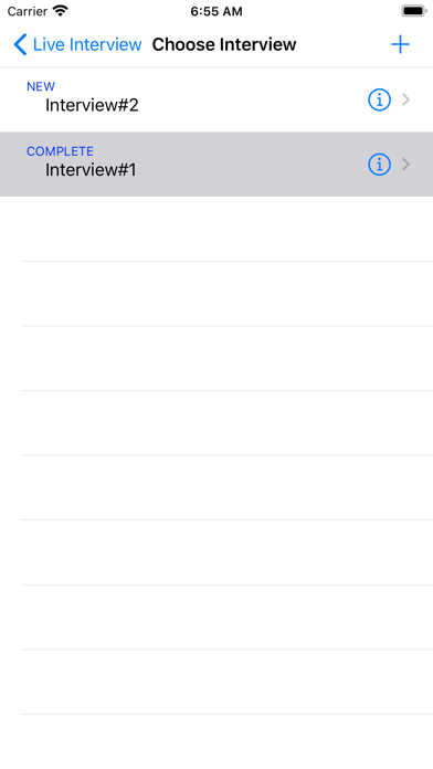 Our Interview screenshot