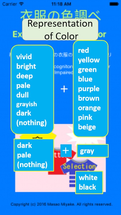 Examine Clothes Color