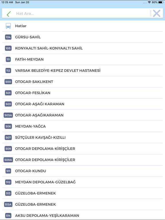 Screenshot #4 pour antalyakart
