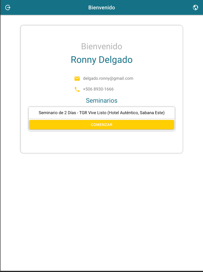 TGR Vive Listo - Seminario
