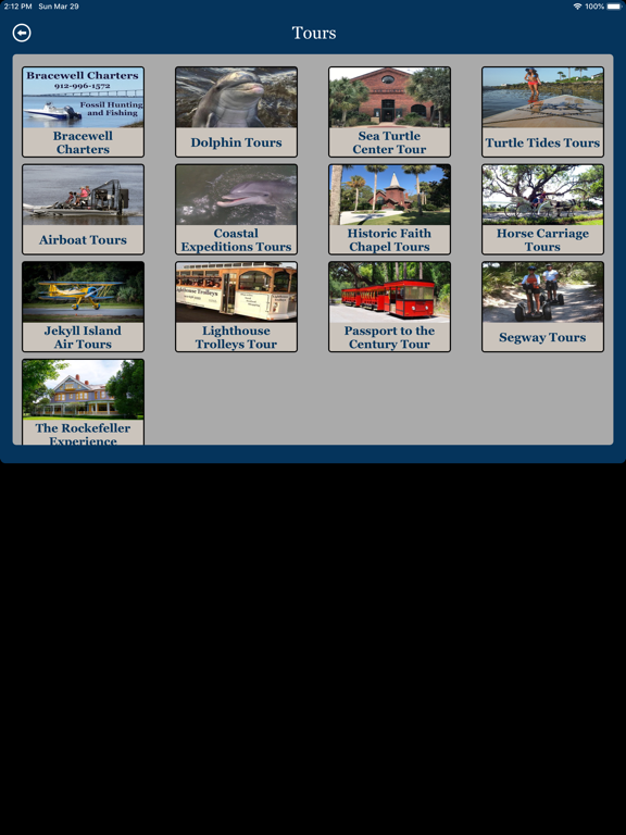 Jekyll Island iPad screenshot 5 - Travel app