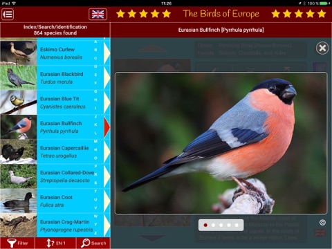 Screenshot #6 pour Oiseaux d'Europe