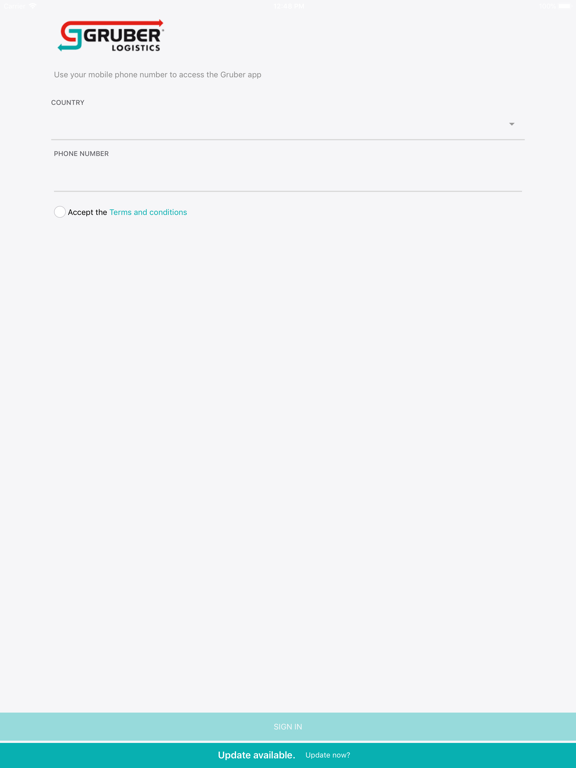 Screenshot #4 pour Gruber Logistics Driver APP