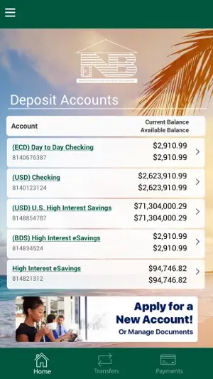 SKNANB MoBanking screenshot 2