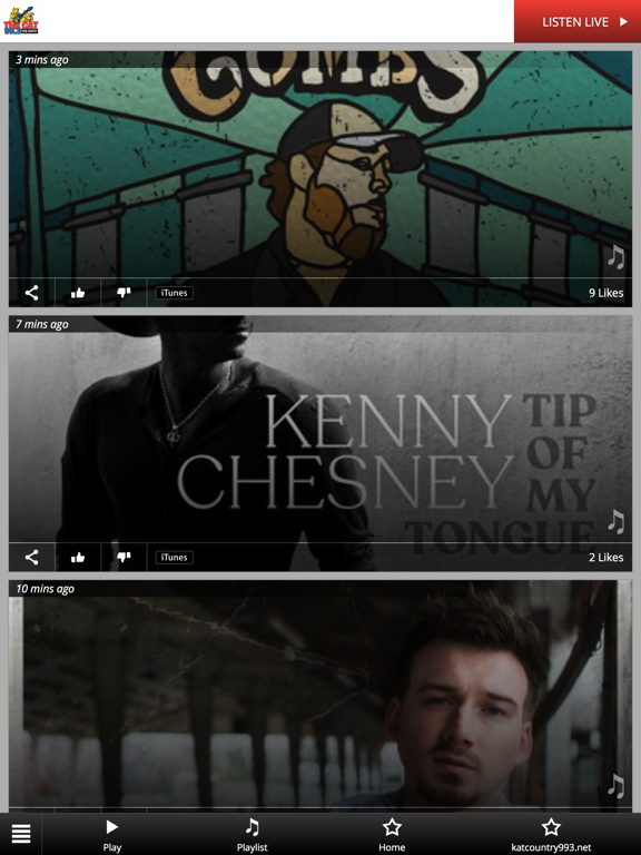 Screenshot #4 pour 99.3 The Cat (WWKT FM)