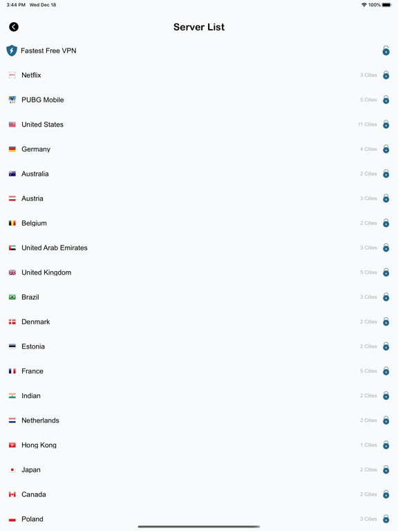 Screenshot #6 pour KeyVPN - VPN le plus rapide