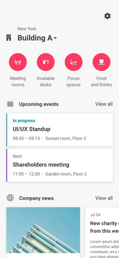 Interact Workspace