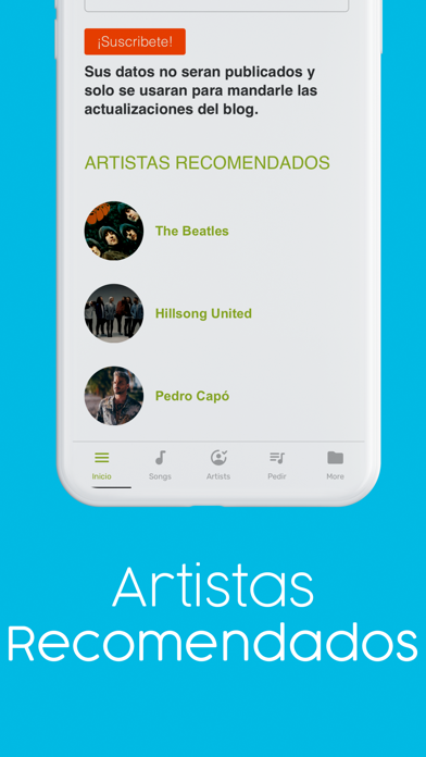 Screenshot #2 pour Letra y Acordes