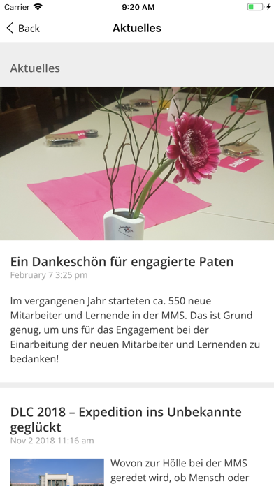 Screenshot #1 pour MMS App