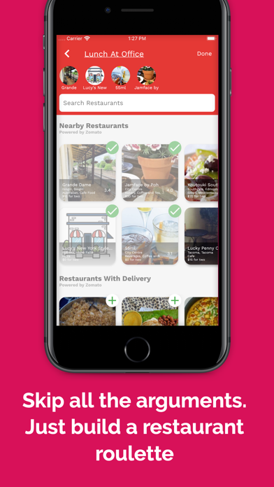 Screenshot #2 pour Restaurant Roulette - Decider