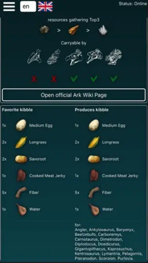 Capture d'écran de A-Calc Pro Pour Ark Survival sur iPhone 3
