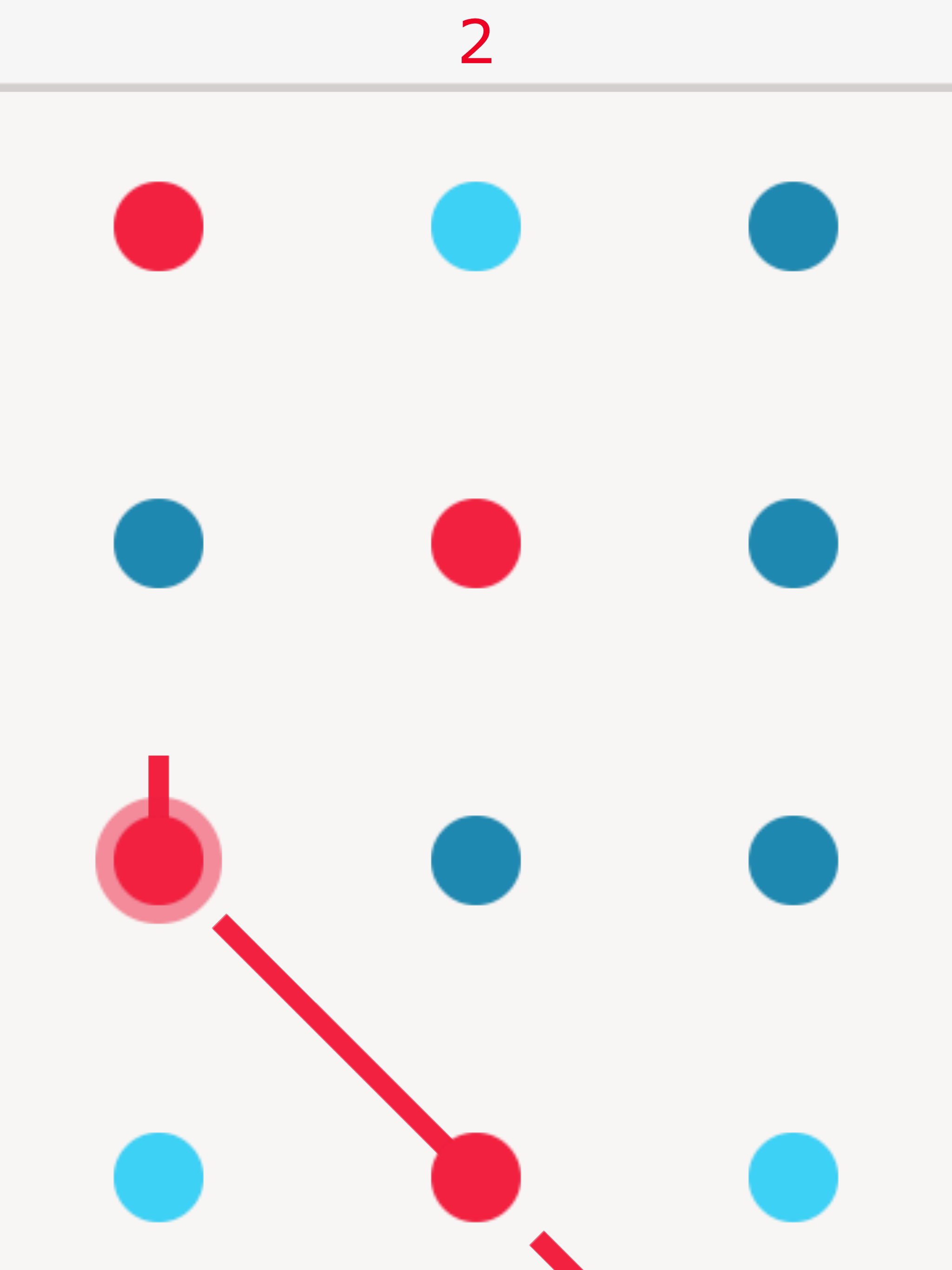 Red Step Dot