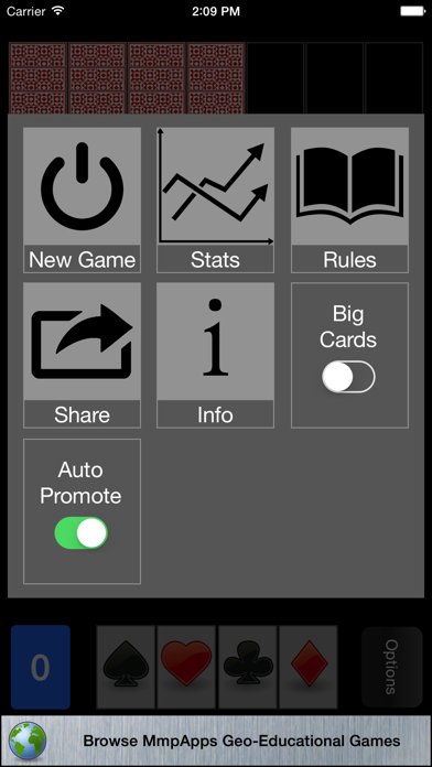 Russian Solitaire Screenshot