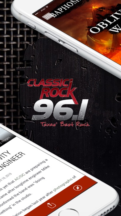 Classic Rock 96.1 - Tyler KKTX Screenshot
