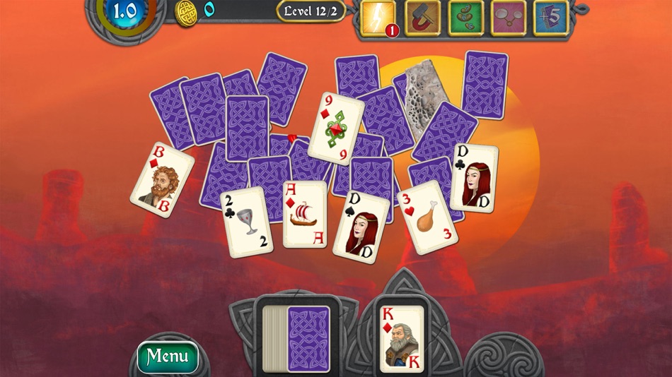 #5. Nordic Storm Solitaire (iOS) 由: Pixel Crate Games, Inc