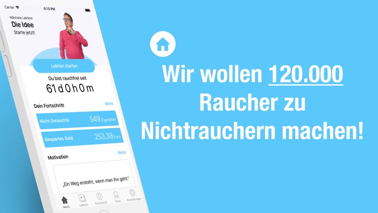 Rauchfrei Zuhause mit Oliver