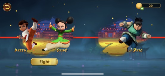 Screenshot of Chhota Bheem: Kung Fu Dhamaka