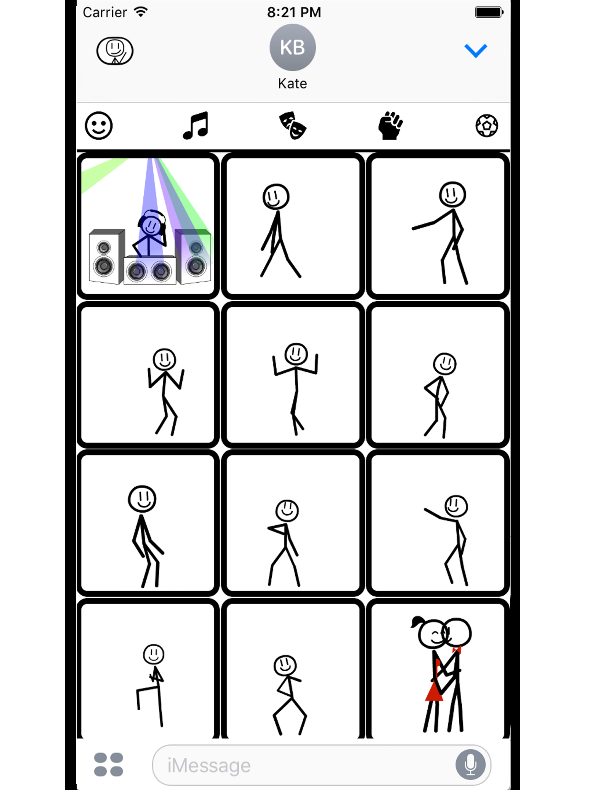 Stickmoji Stickers Animations