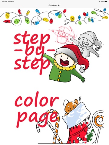 Christmas Drawing Guideのおすすめ画像2