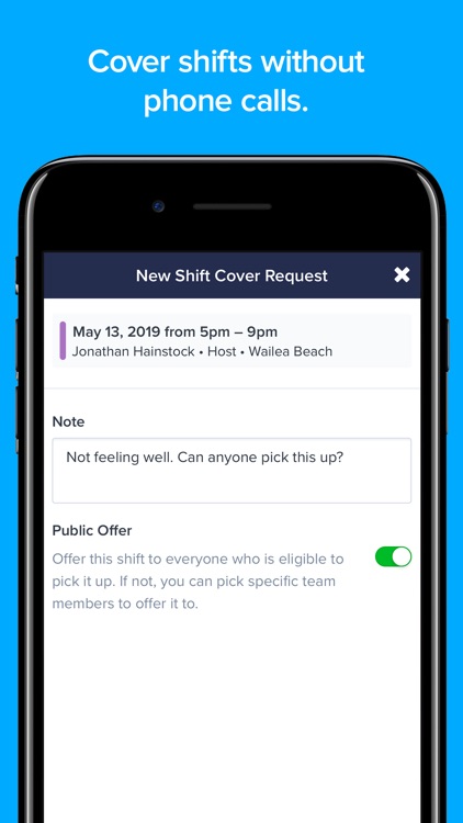 ZoomShift Employee Scheduling