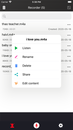 Voice Recorder -Audio Recorder screenshot 2