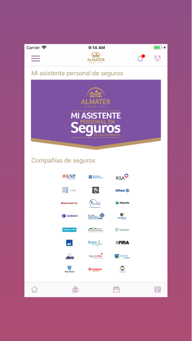 Almater iPhone screenshot 6 - Medical app