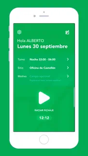 checkingplan fichajes iphone capturas de pantalla 2