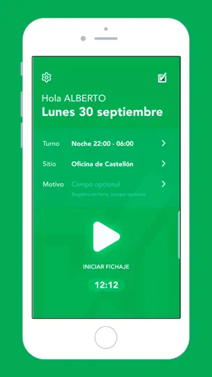 Captura de pantalla de CheckingPlan Fichajes en iPhone 2