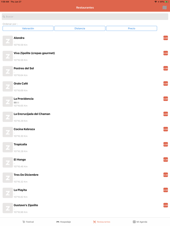 Zipolite iPad screenshot 2 - Travel app