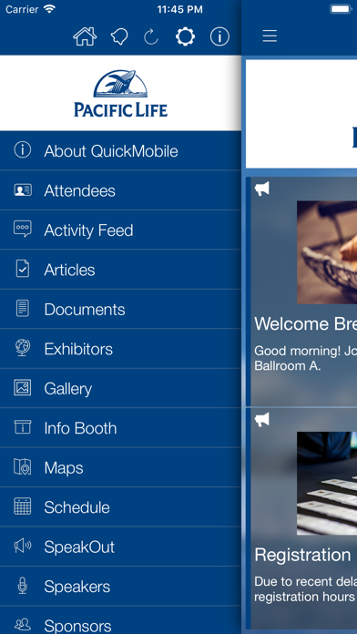 Screenshot 3 of Pacific Life Meetings App
