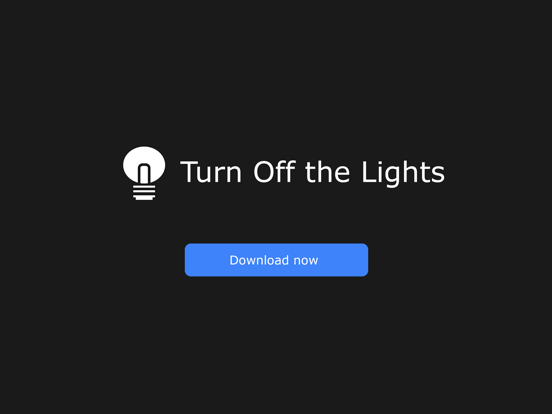 Turn Off the Lights for Mobile iPad screenshot 6 - Productivity app