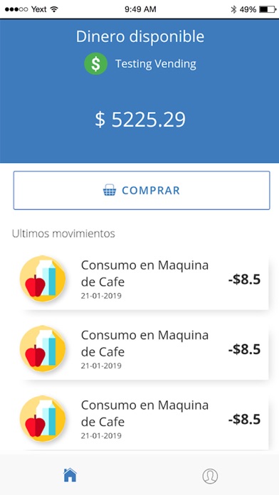 NachPay Wallet iPhone screenshot 1
