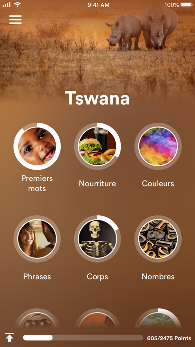 Screenshot #1 pour Apprendre le tswana - EuroTalk