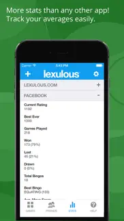 lexulous word game lite iphone screenshot 4