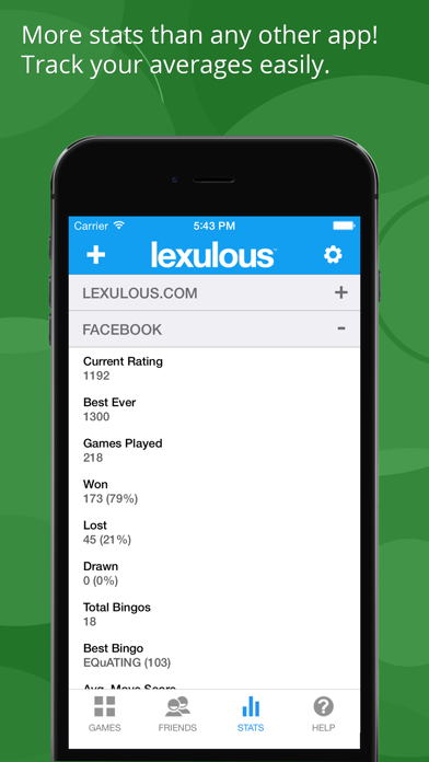 Lexulous Word Game Lite screenshot 4