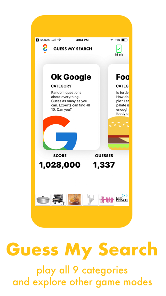 #2. Guess My Search (iOS) Podle: Build Passed, LLC