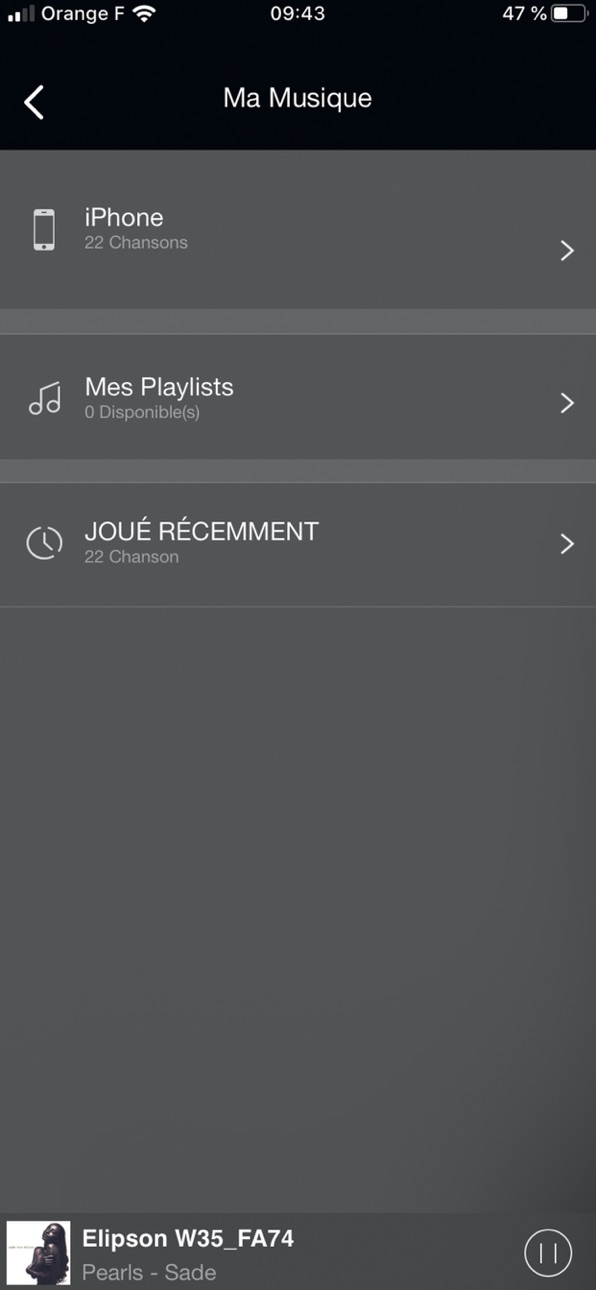 iPhone screenshot