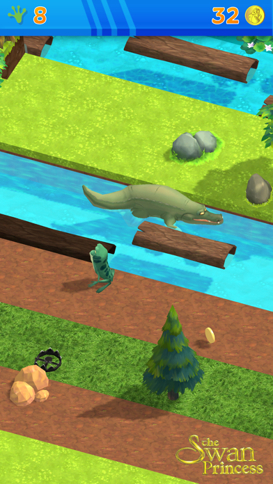 Swan Princess Gator Escape Screenshot