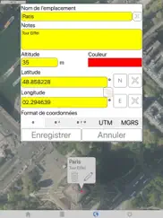 ma position gps iPad Captures Décran 2