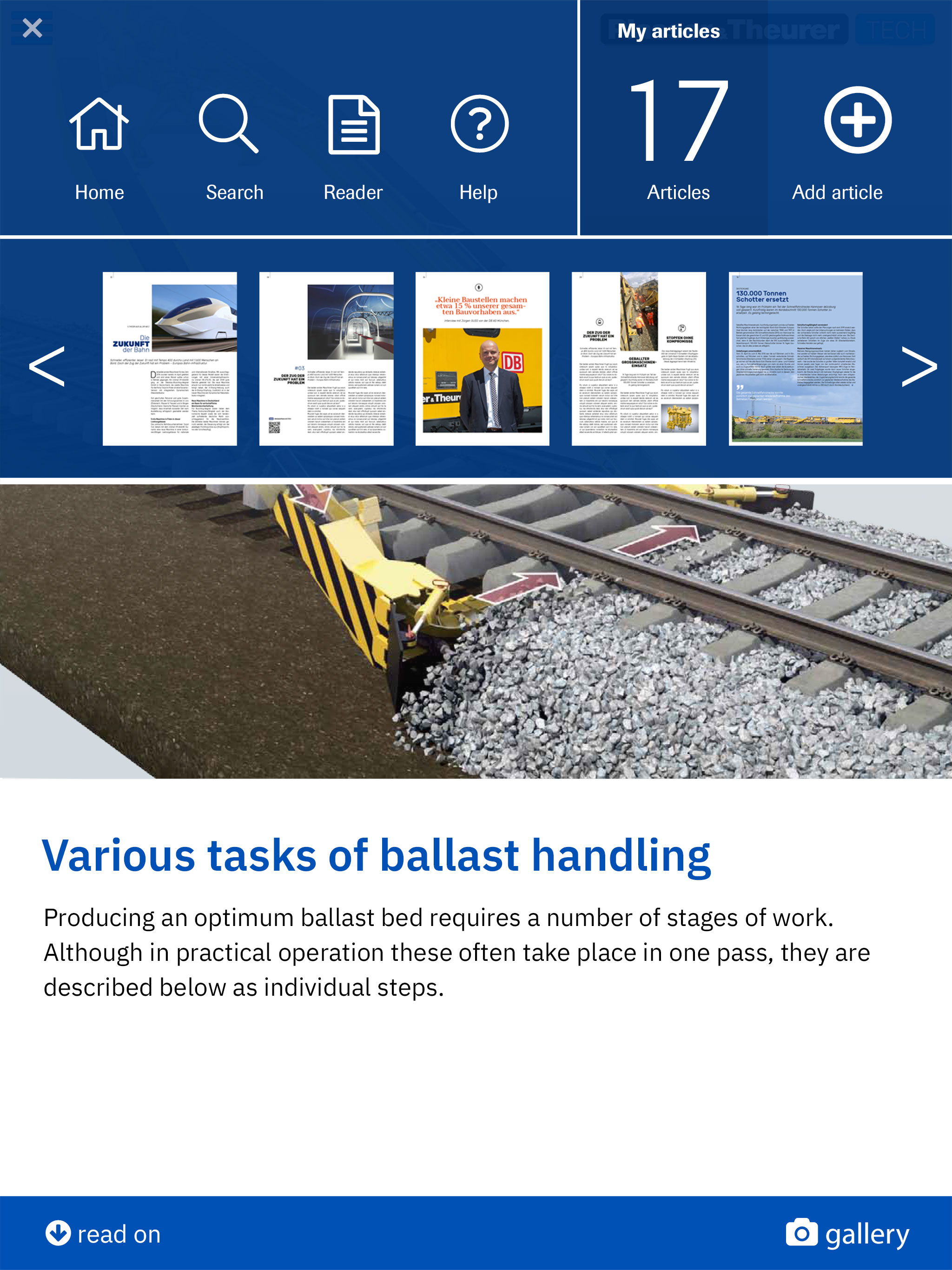 Plasser & Theurer Technology