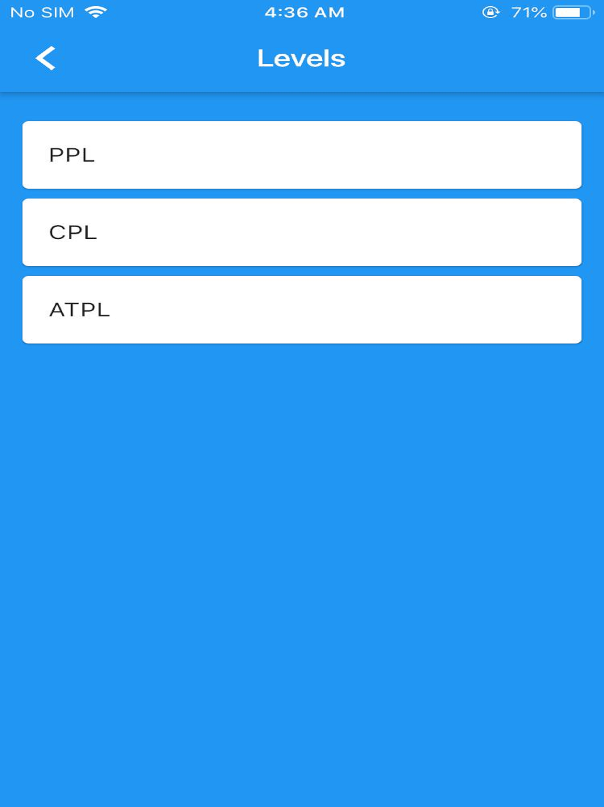 Civil Aviation Exam screenshot 8