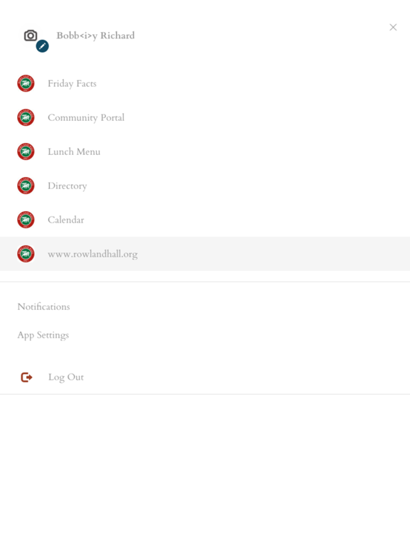 Screenshot #5 pour Rowland Hall App