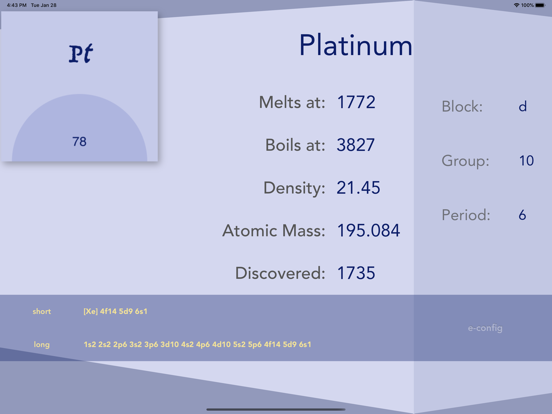 Screenshot #5 pour DFB Periodic Table