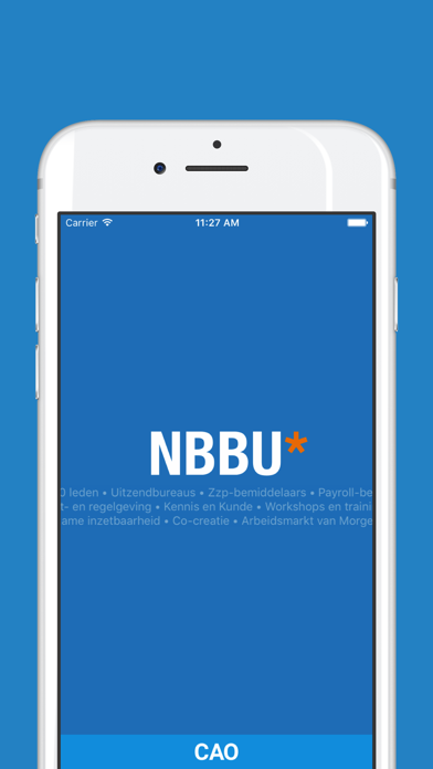 NBBU CAO Screenshot